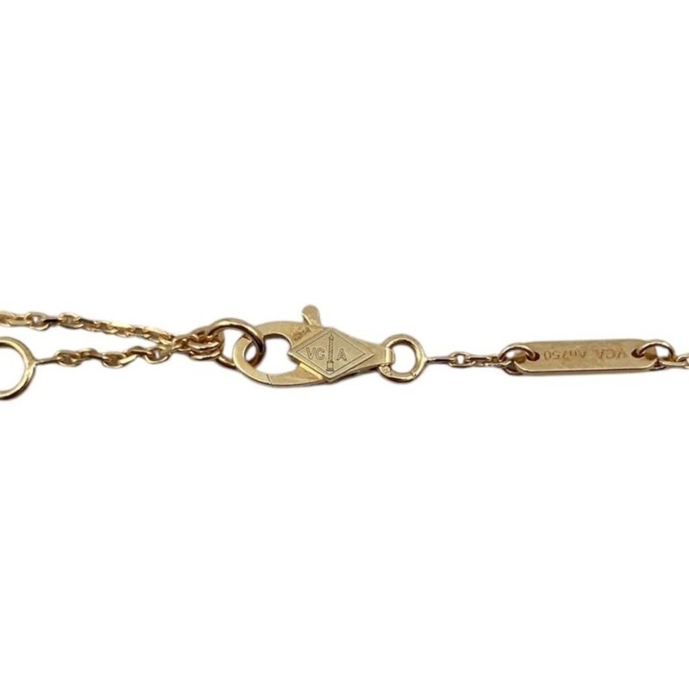 ★SOLD★ Van Cleef & Arpels Bracelet Sweet Papillon Yellow Gold Mother - Picture 5 of 8